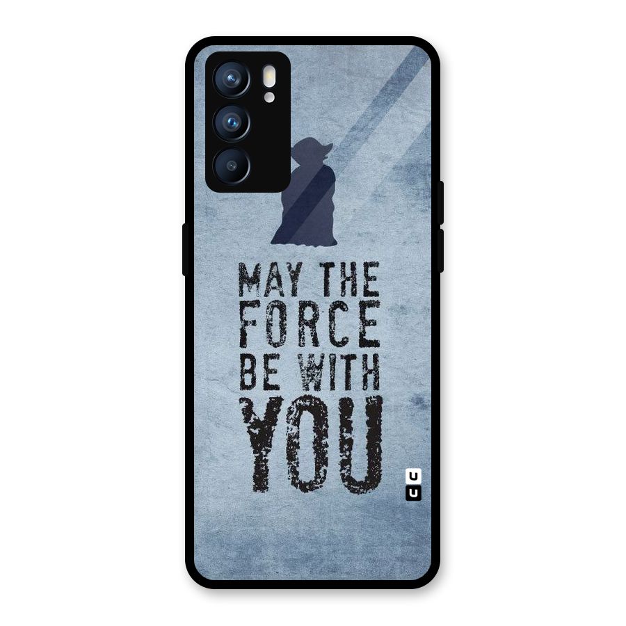 Power With You Glass Back Case for Oppo Reno6 5G