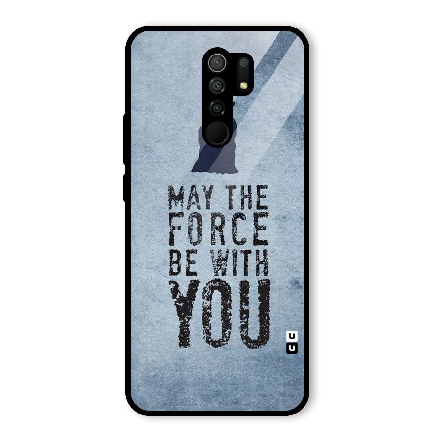 Power With You Glass Back Case for Poco M2