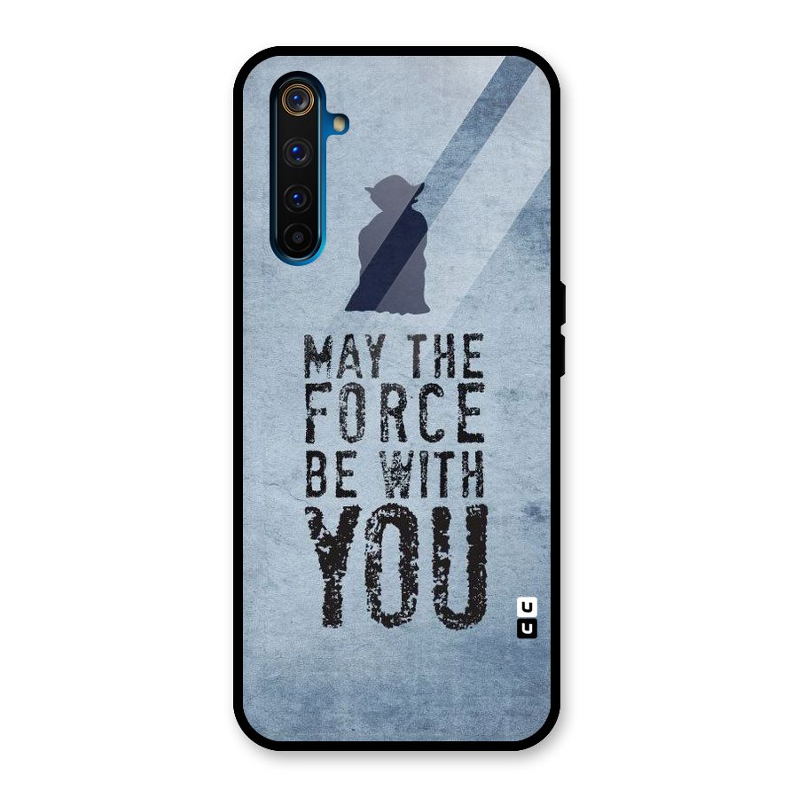 Power With You Glass Back Case for Realme 6 Pro