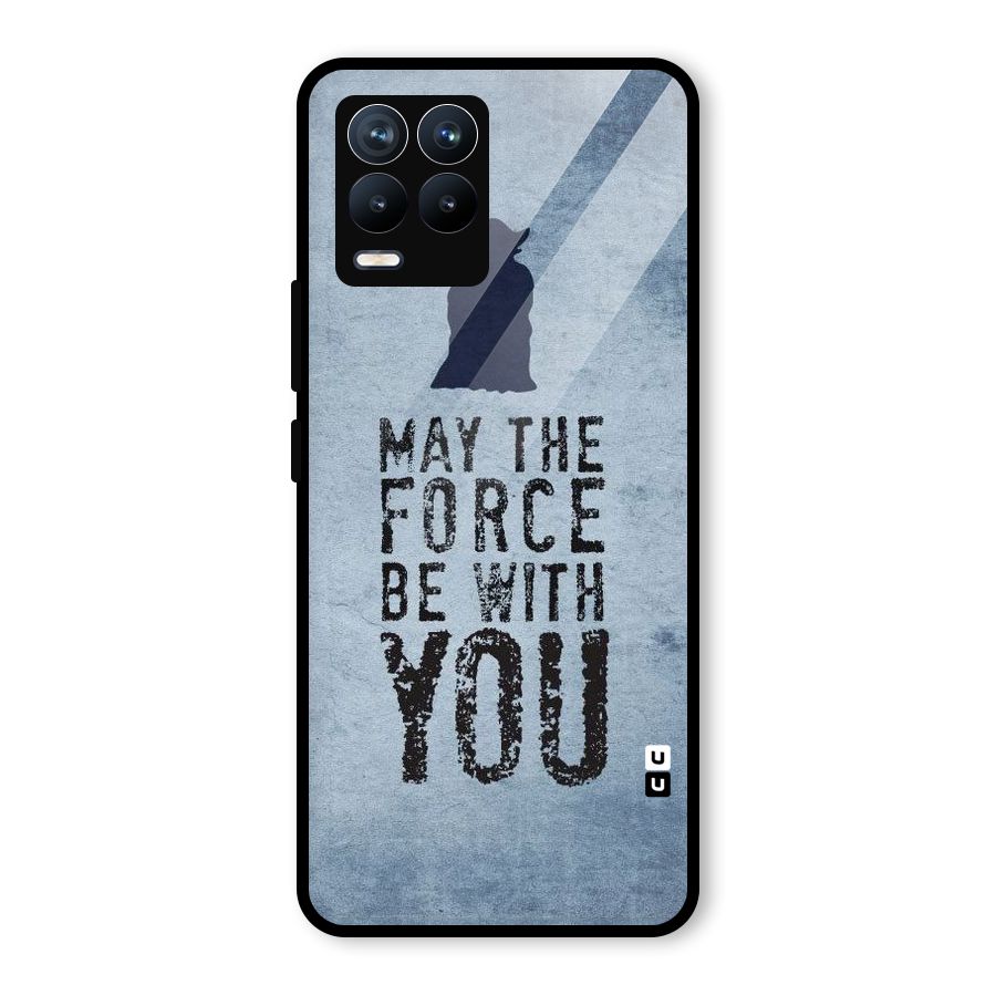 Power With You Glass Back Case for Realme 8 Pro