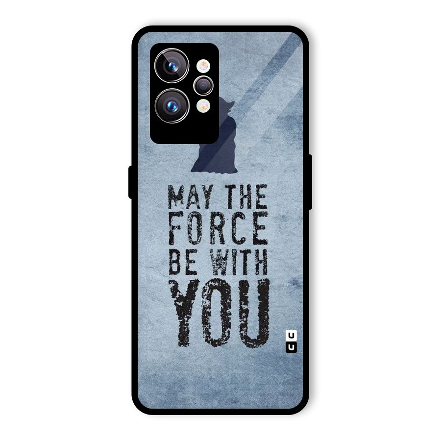 Power With You Glass Back Case for Realme GT2 Pro
