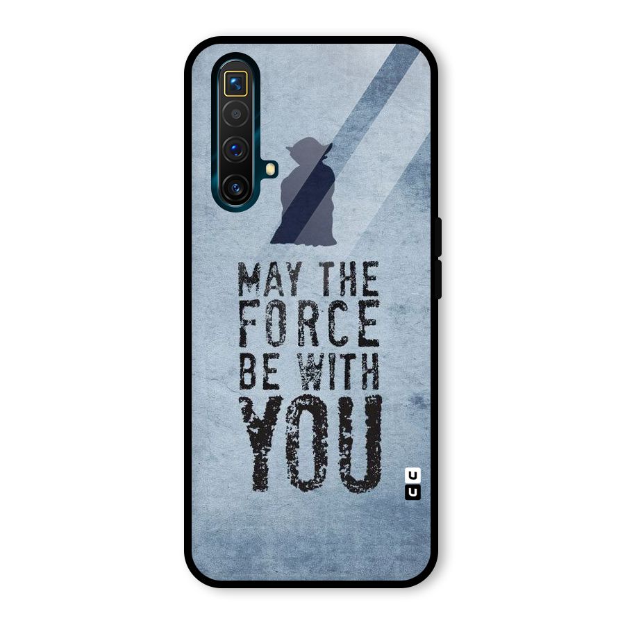 Power With You Glass Back Case for Realme X3 SuperZoom