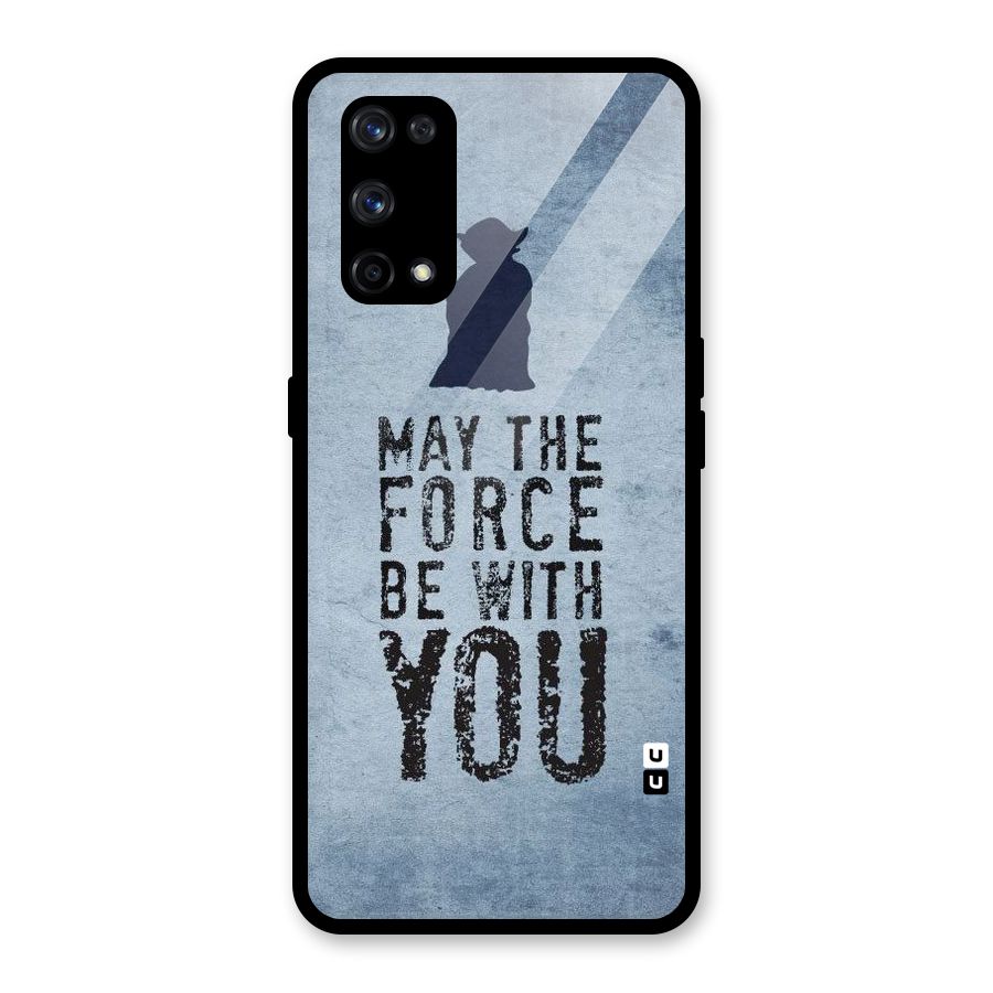 Power With You Glass Back Case for Realme X7 Pro