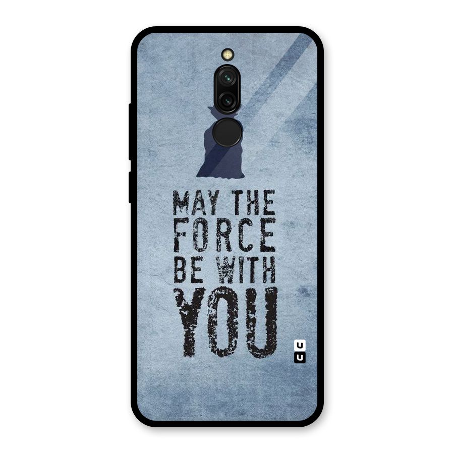 Power With You Glass Back Case for Redmi 8