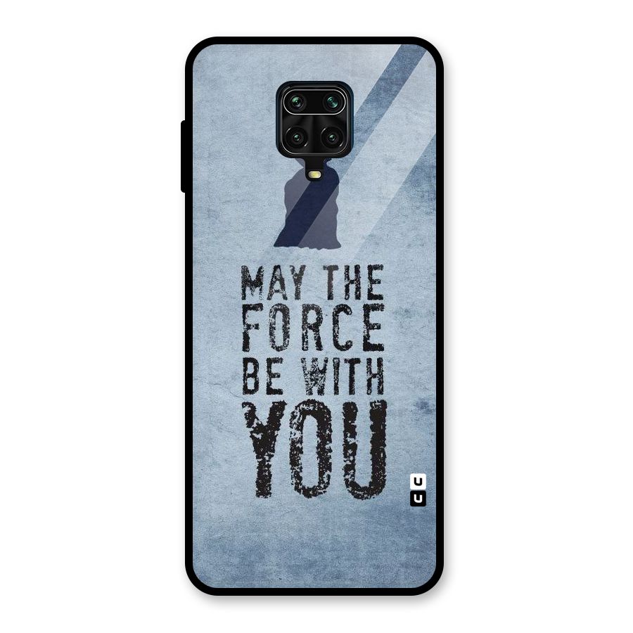 Power With You Glass Back Case for Redmi Note 10 Lite