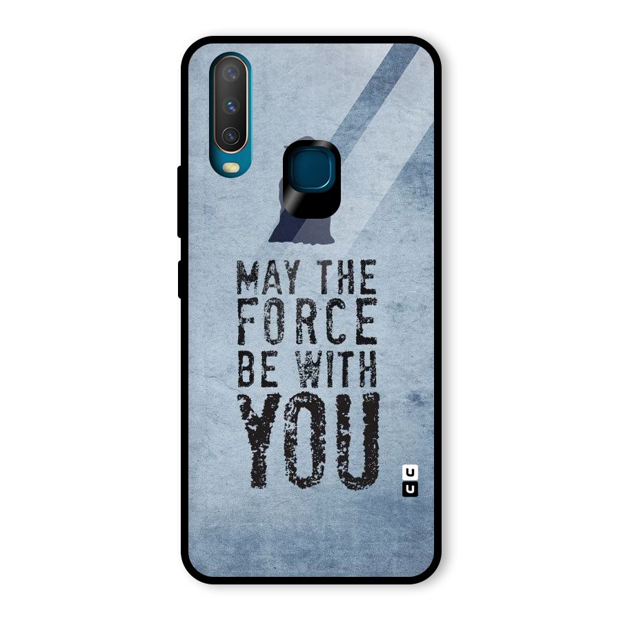 Power With You Glass Back Case for Vivo U10