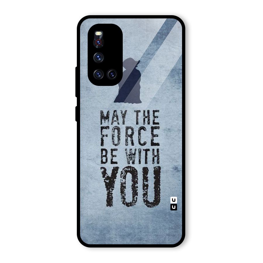 Power With You Glass Back Case for Vivo V19