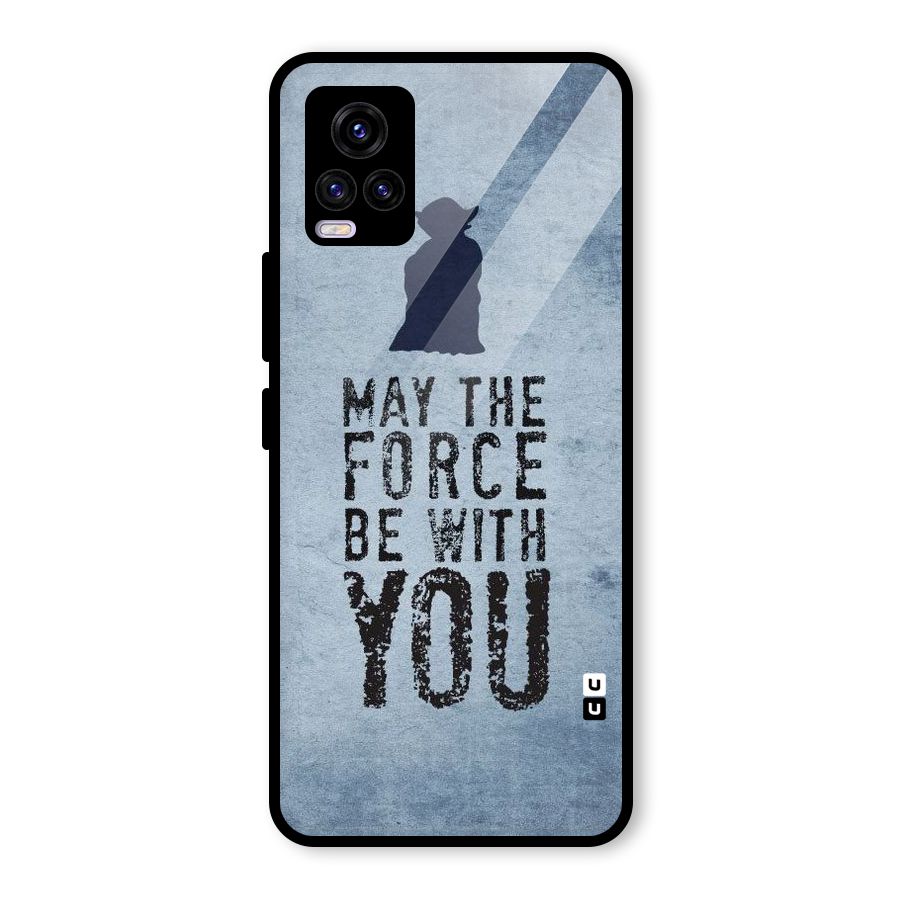 Power With You Glass Back Case for Vivo V20