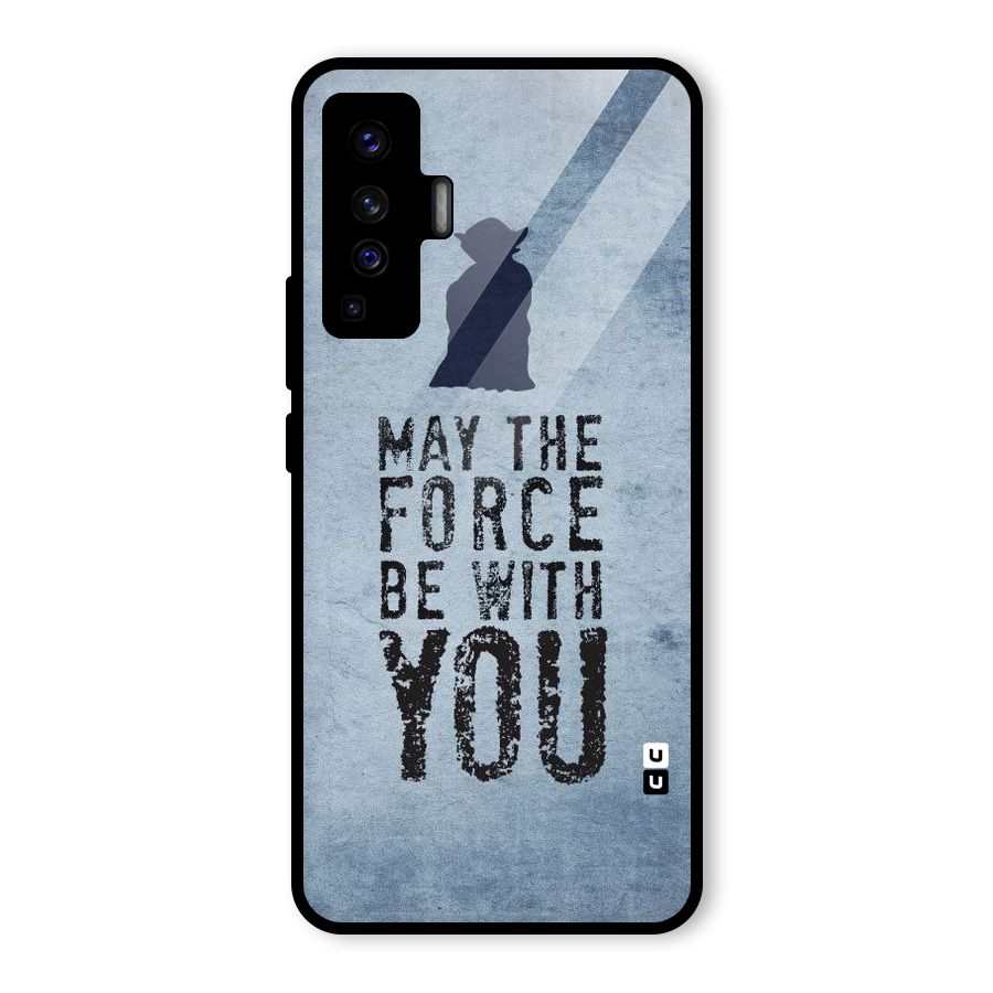 Power With You Glass Back Case for Vivo X50