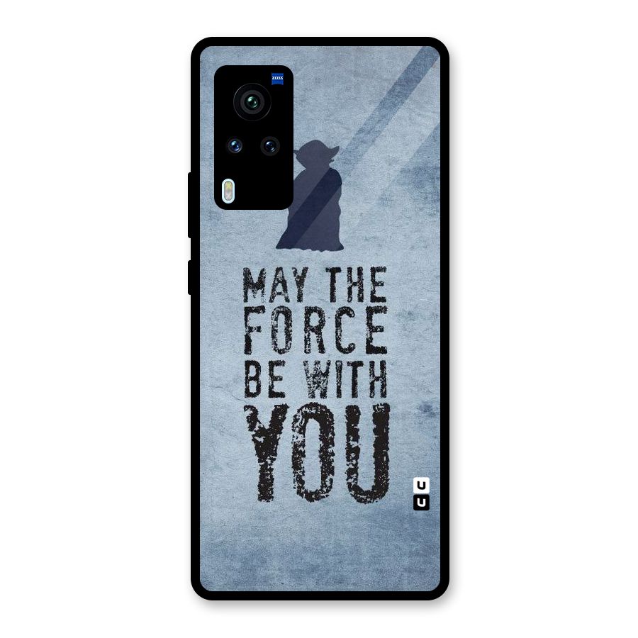 Power With You Glass Back Case for Vivo X60 Pro