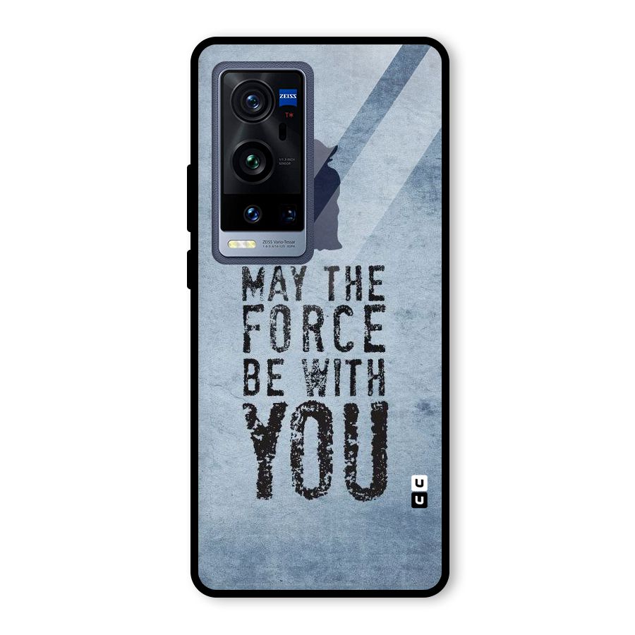 Power With You Glass Back Case for Vivo X60 Pro Plus