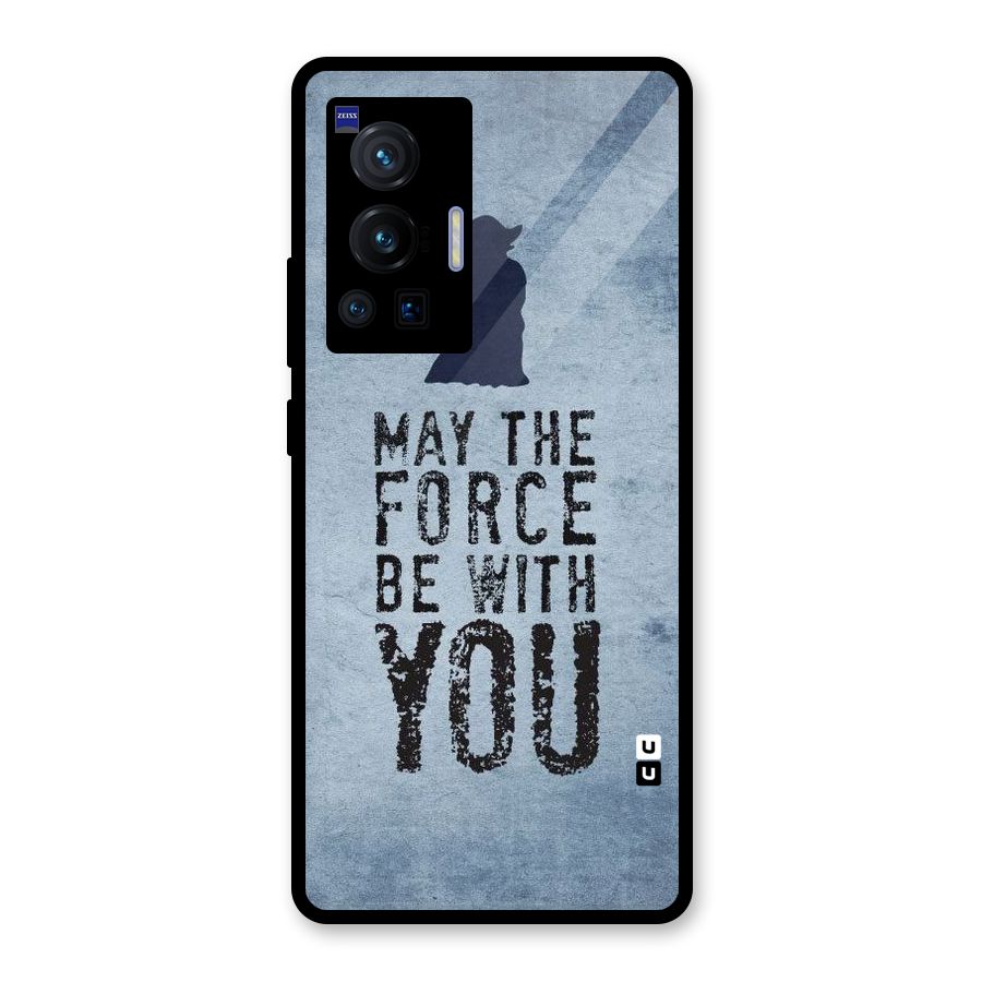 Power With You Glass Back Case for Vivo X70 Pro
