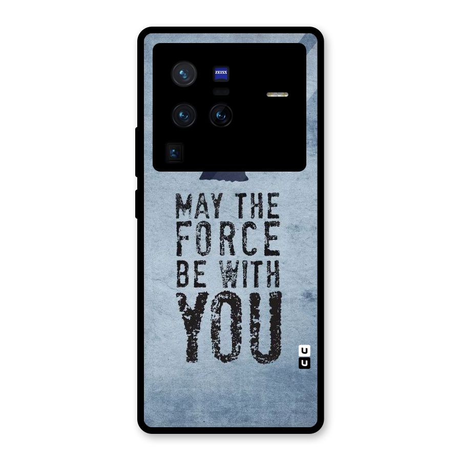 Power With You Glass Back Case for Vivo X80 Pro
