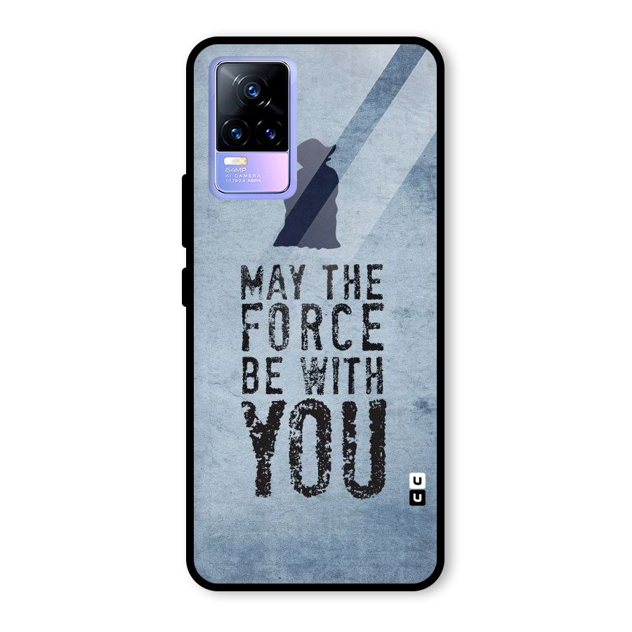 Power With You Glass Back Case for Vivo Y73