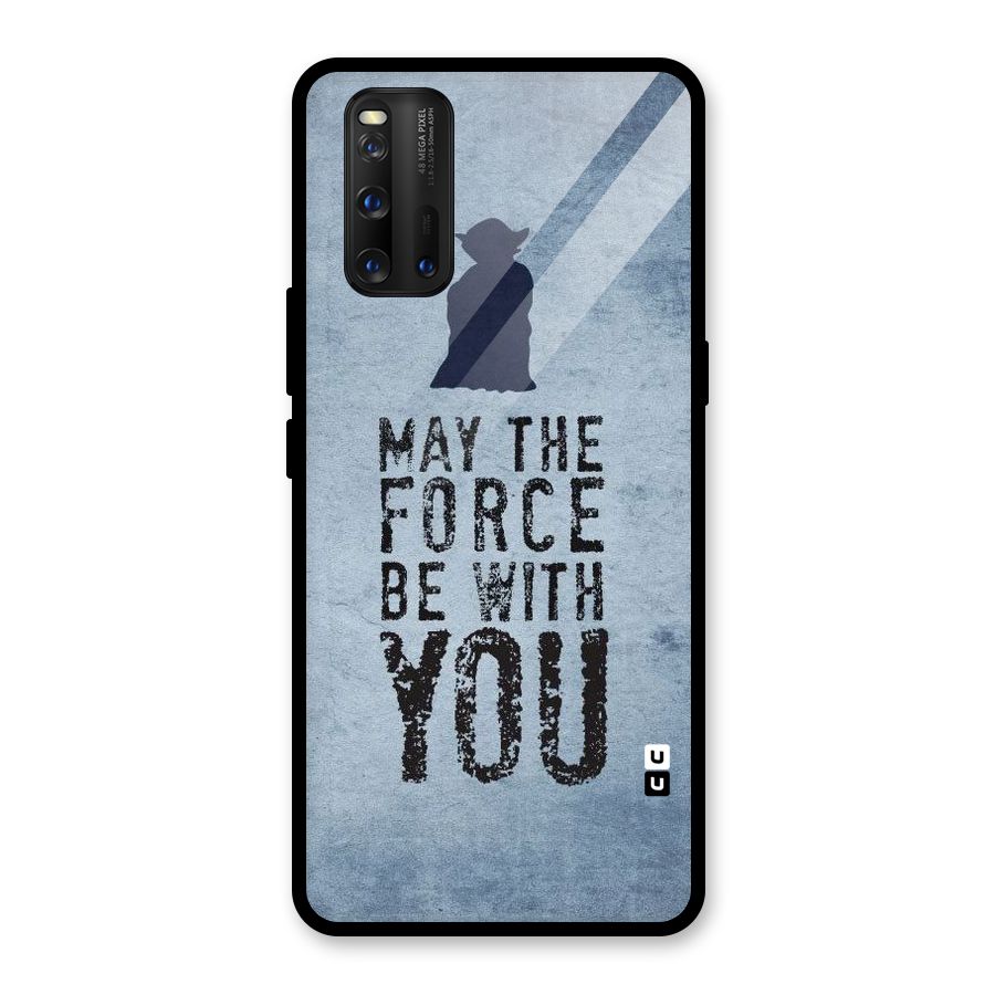 Power With You Glass Back Case for Vivo iQOO 3