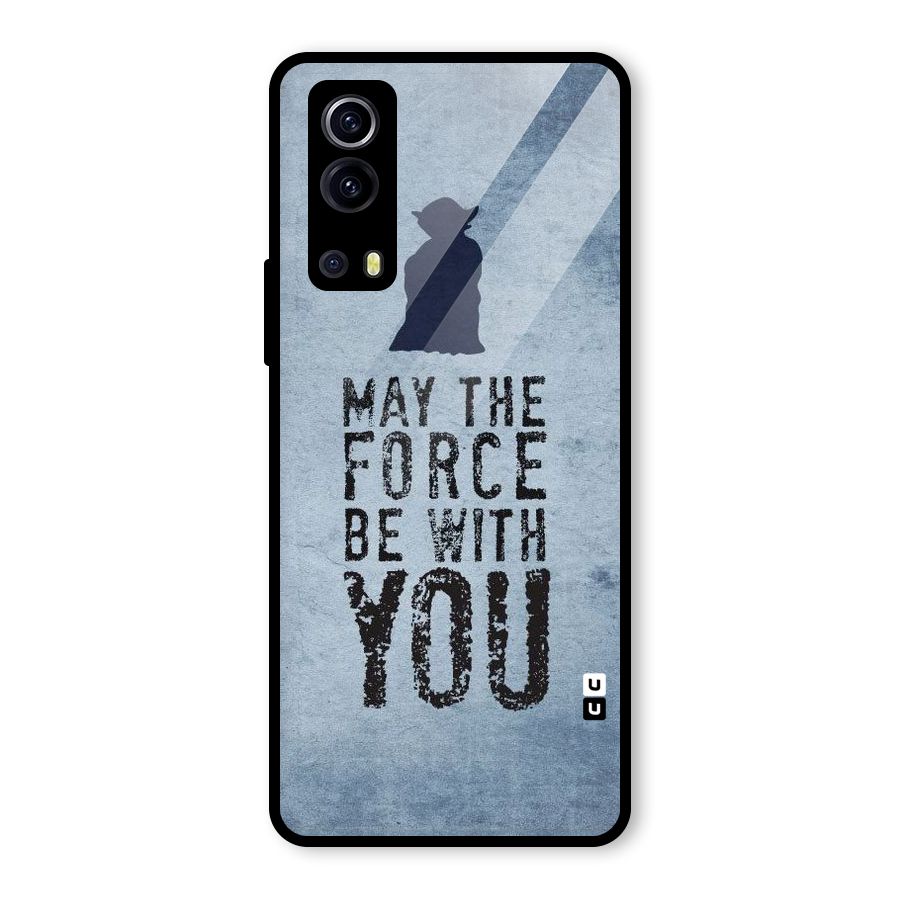 Power With You Glass Back Case for Vivo iQOO Z3