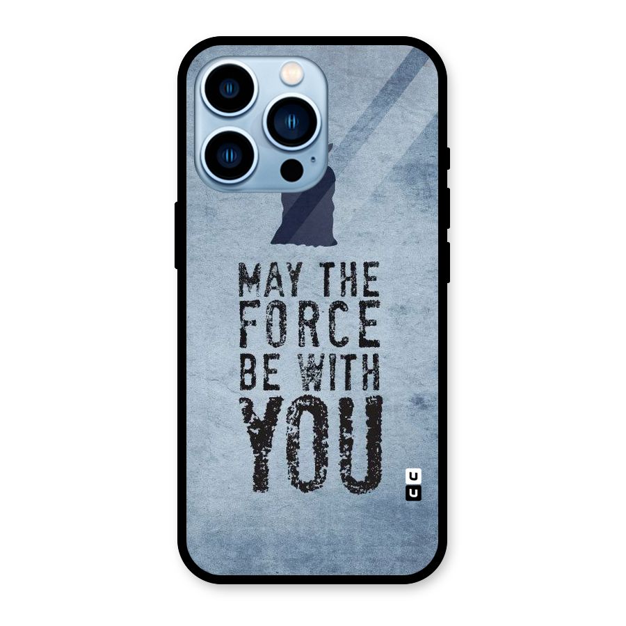 Power With You Glass Back Case for iPhone 13 Pro