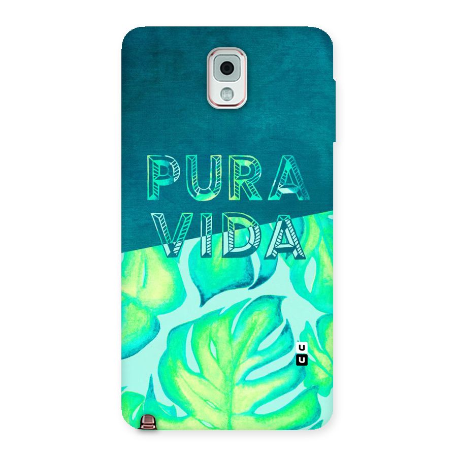 Pre Vida Back Case for Galaxy Note 3