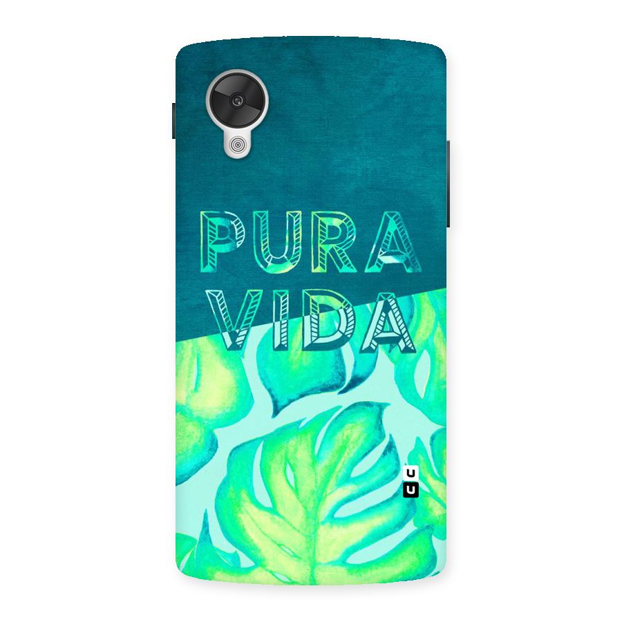 Pre Vida Back Case for Google Nexsus 5