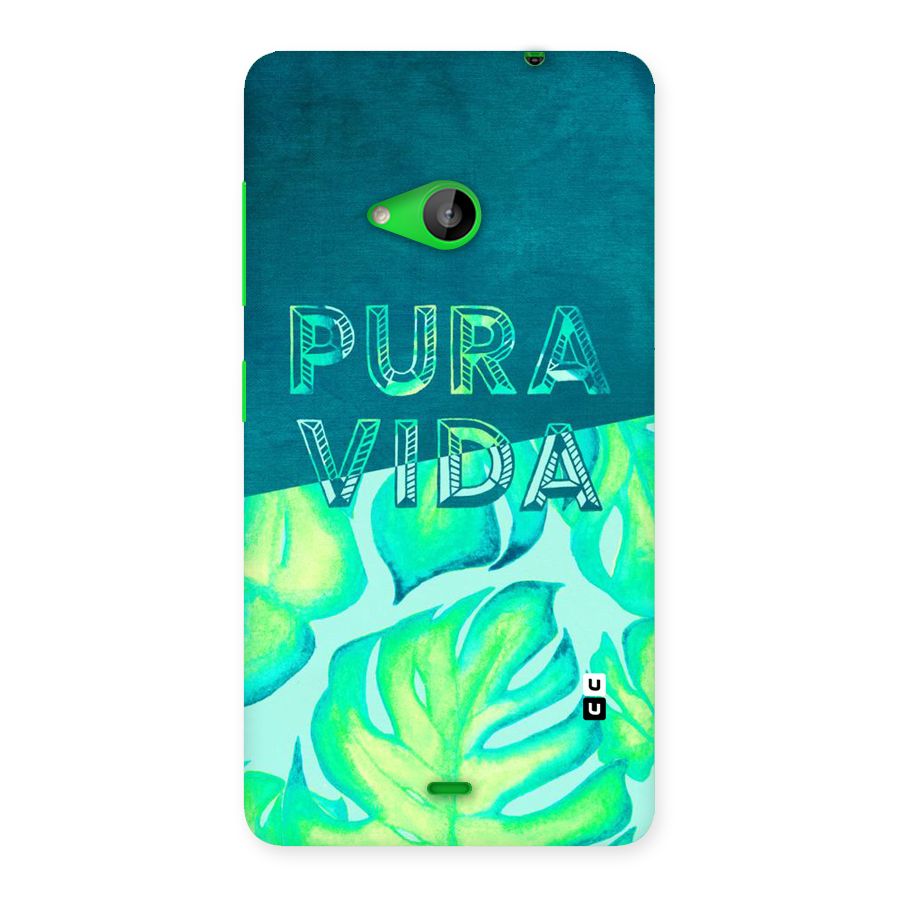 Pre Vida Back Case for Lumia 535