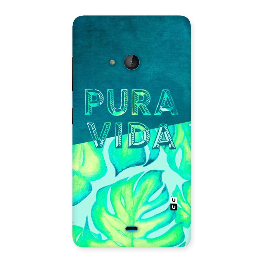 Pre Vida Back Case for Lumia 540