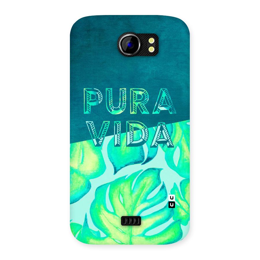 Pre Vida Back Case for Micromax Canvas 2 A110