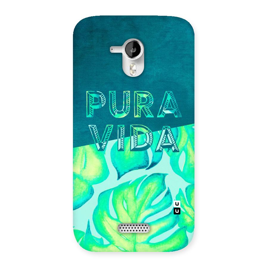 Pre Vida Back Case for Micromax Canvas HD A116