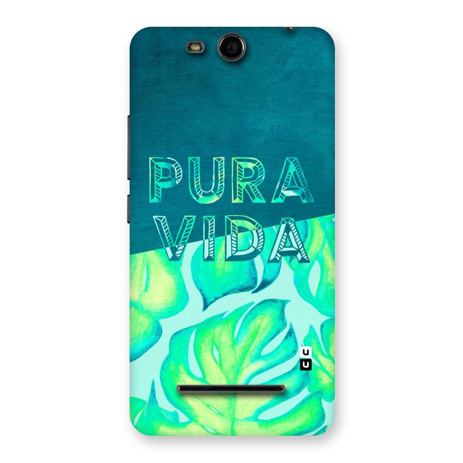 Pre Vida Back Case for Micromax Canvas Juice 3 Q392