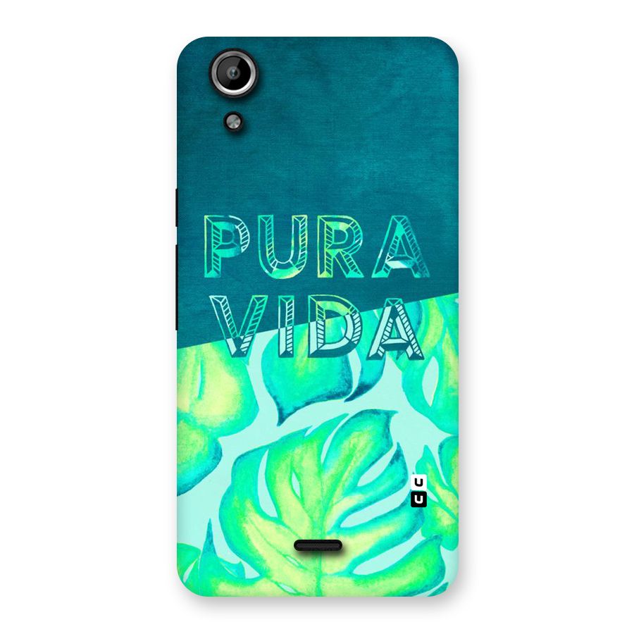Pre Vida Back Case for Micromax Canvas Selfie Lens Q345