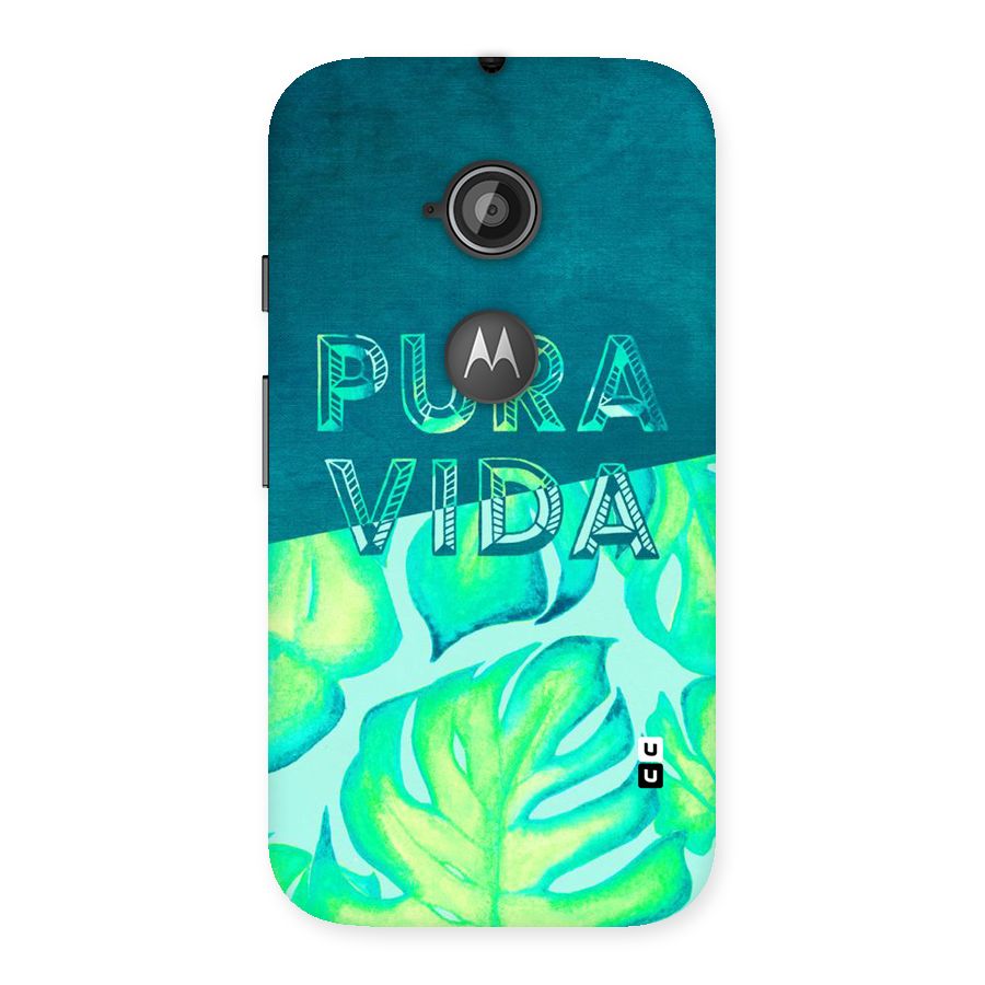 Pre Vida Back Case for Moto E 2nd Gen