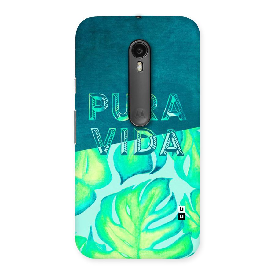 Pre Vida Back Case for Moto G3