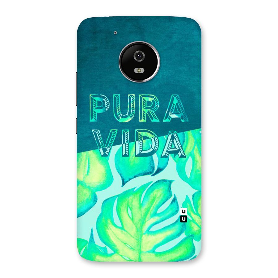 Pre Vida Back Case for Moto G5