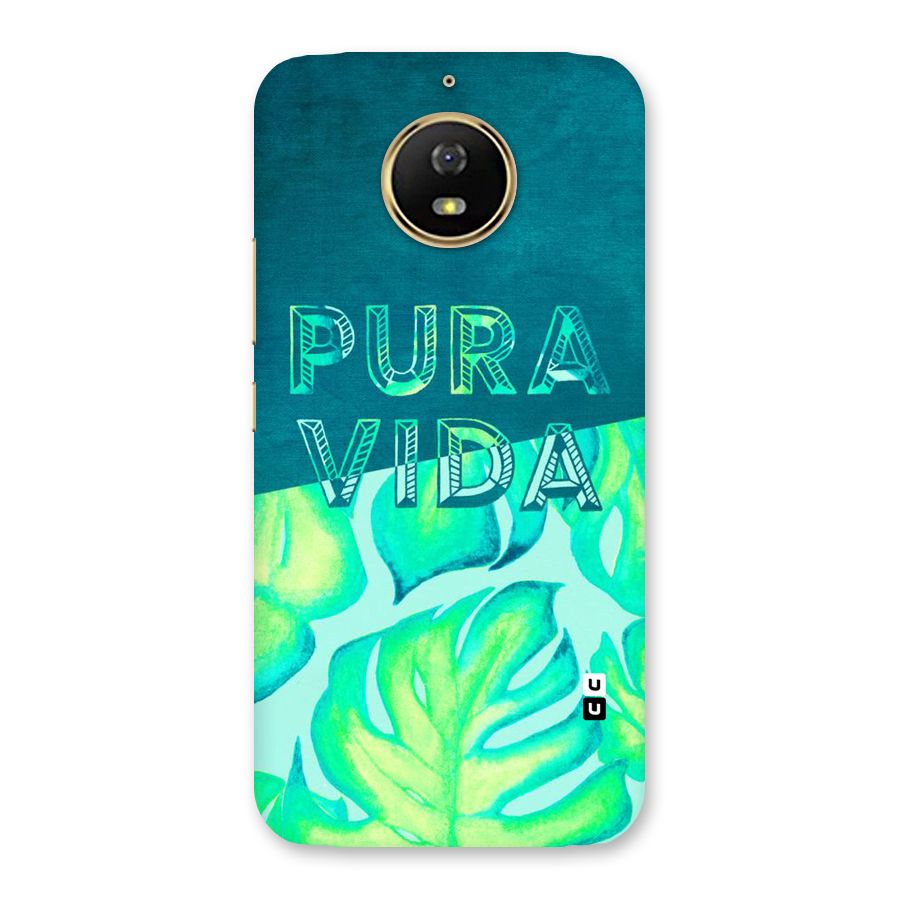 Pre Vida Back Case for Moto G5s