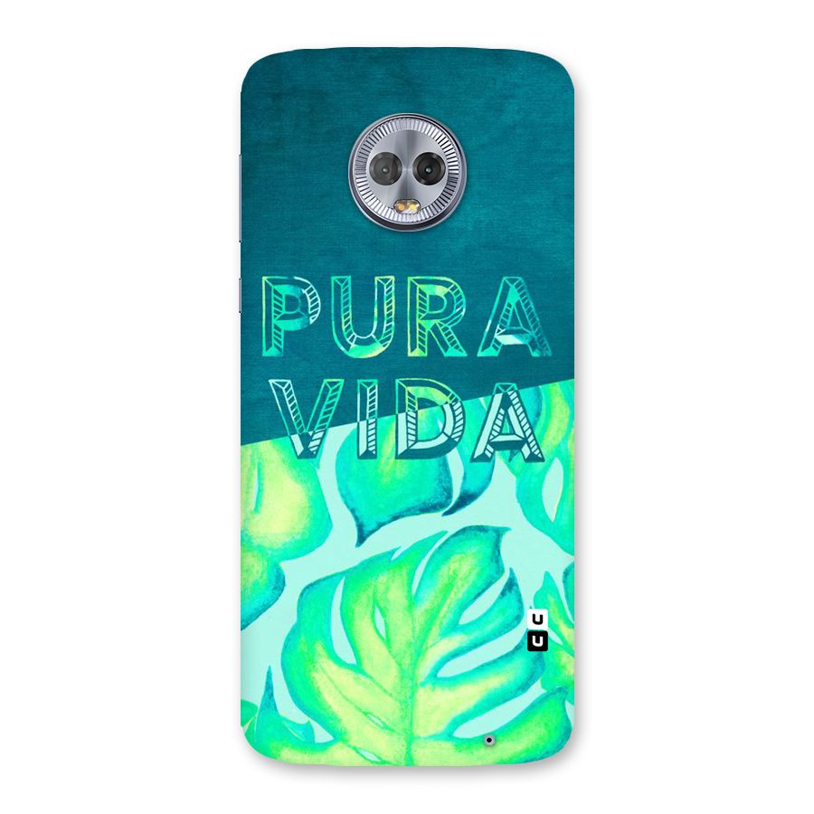 Pre Vida Back Case for Moto G6 Plus