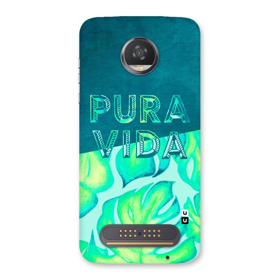 Pre Vida Back Case for Moto Z2 Play