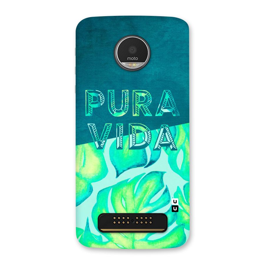 Pre Vida Back Case for Moto Z Play