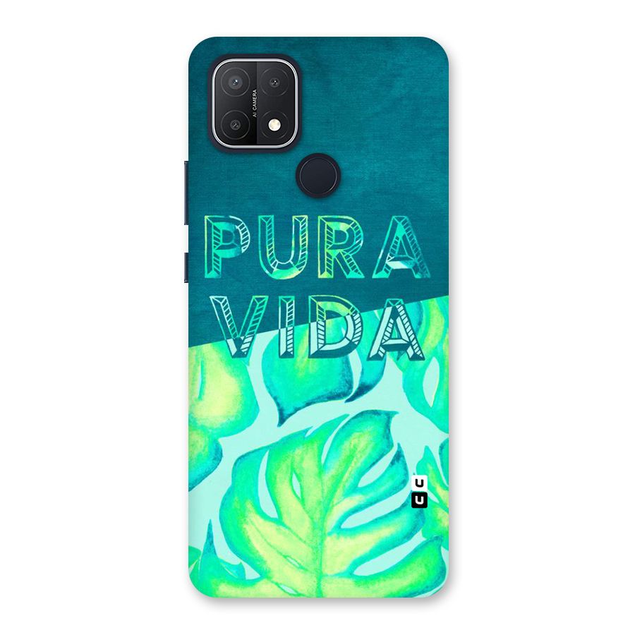 Pre Vida Back Case for Oppo A15