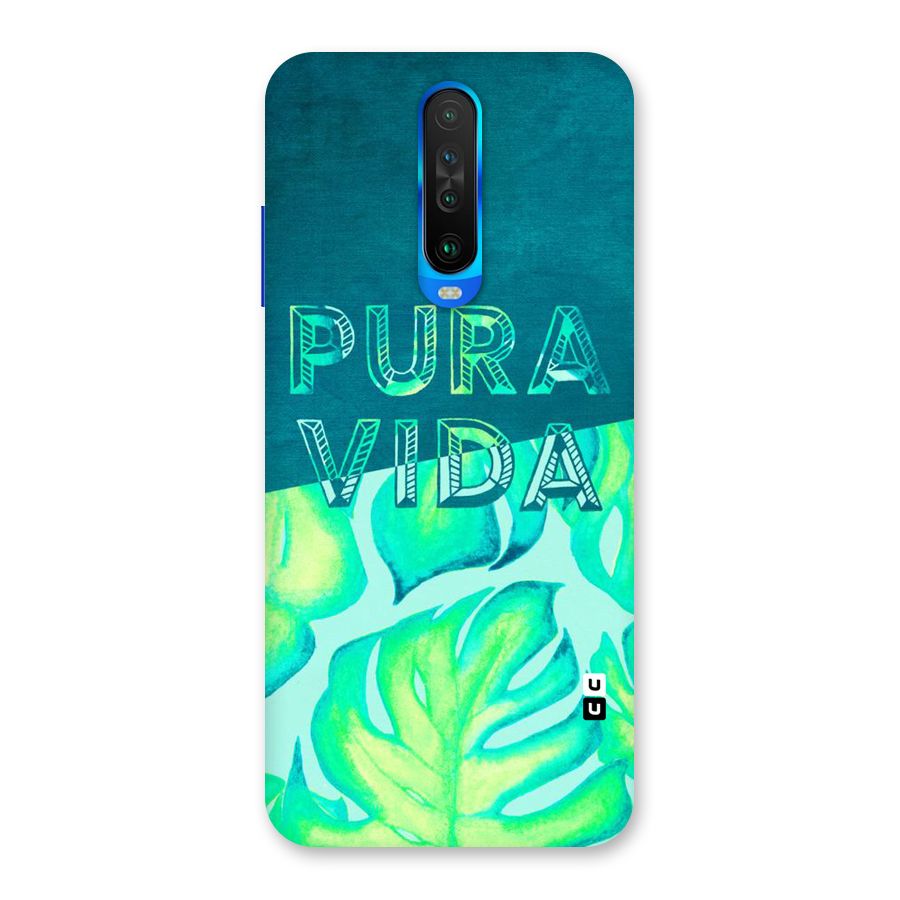 Pre Vida Back Case for Poco X2
