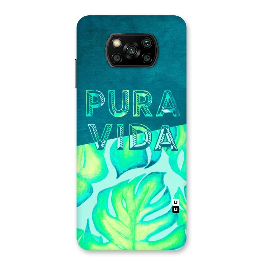 Pre Vida Back Case for Poco X3