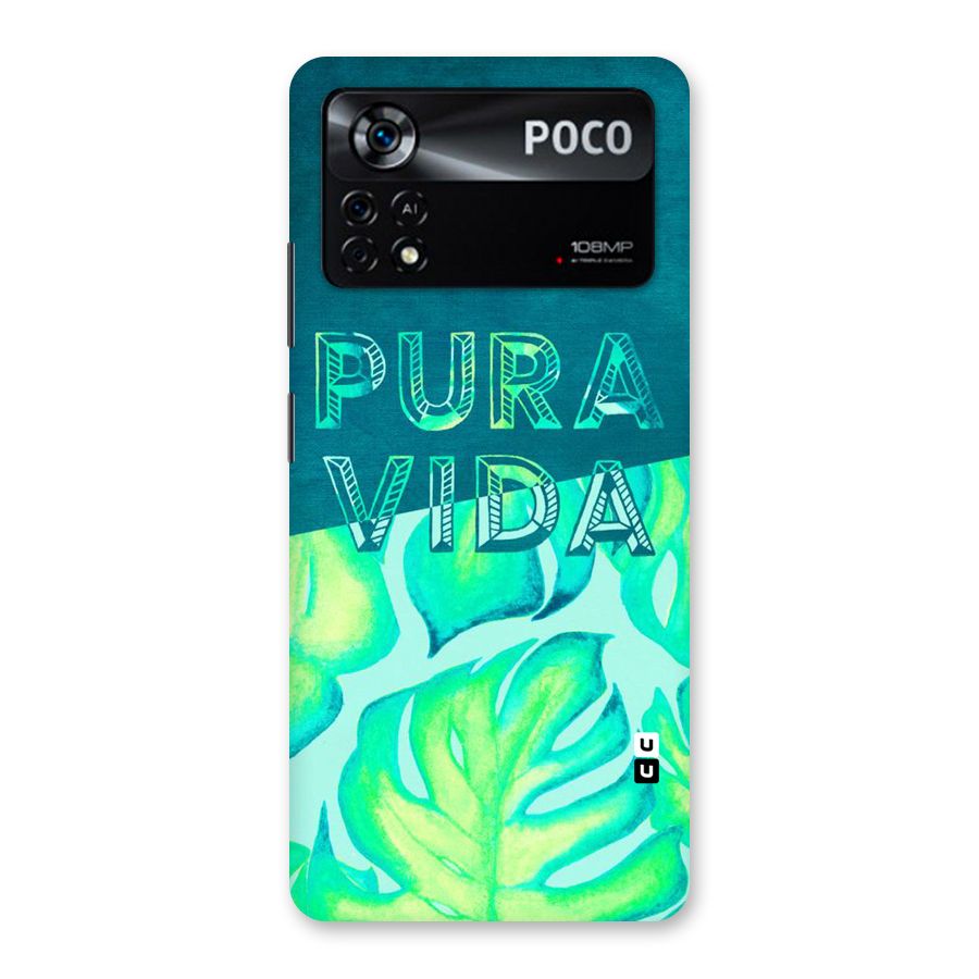 Pre Vida Back Case for Poco X4 Pro 5G