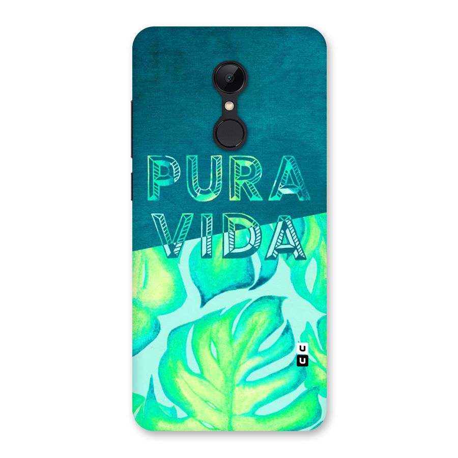Pre Vida Back Case for Redmi 5