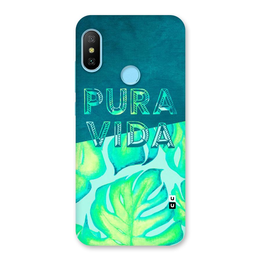Pre Vida Back Case for Redmi 6 Pro