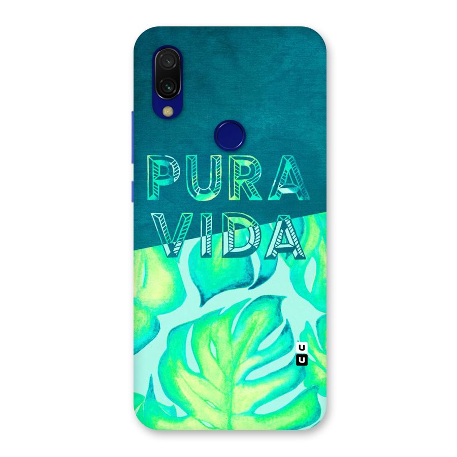 Pre Vida Back Case for Redmi 7