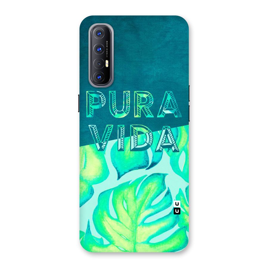 Pre Vida Back Case for Reno3 Pro