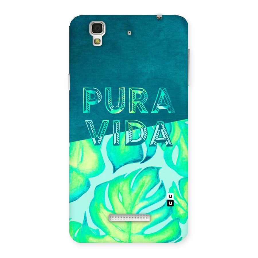 Pre Vida Back Case for YU Yureka Plus