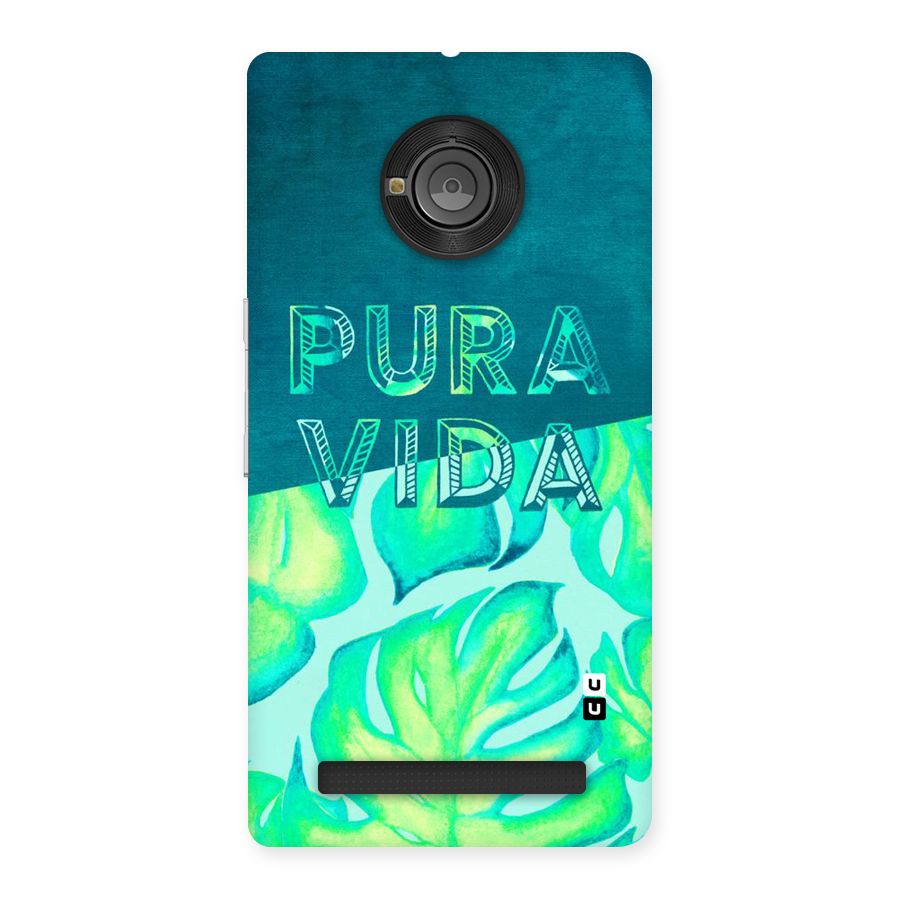 Pre Vida Back Case for Yu Yunique