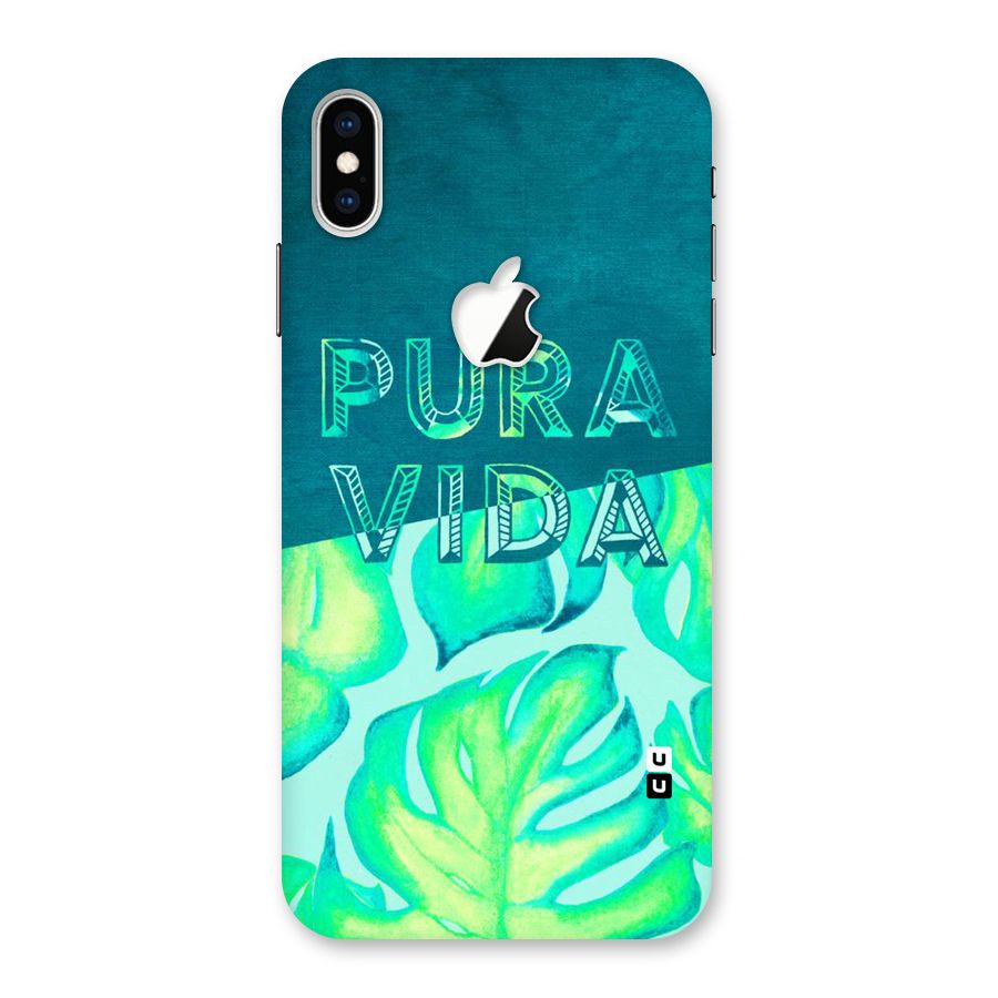 Pre Vida Back Case for iPhone XS Max Apple Cut