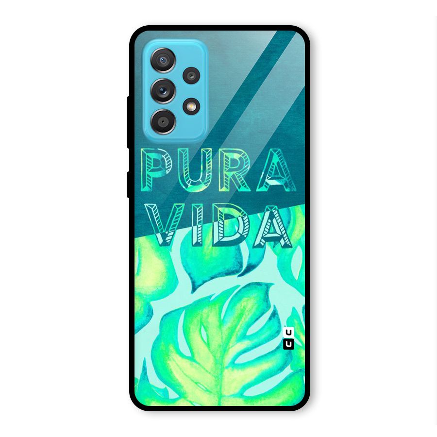 Pre Vida Glass Back Case for Galaxy A52