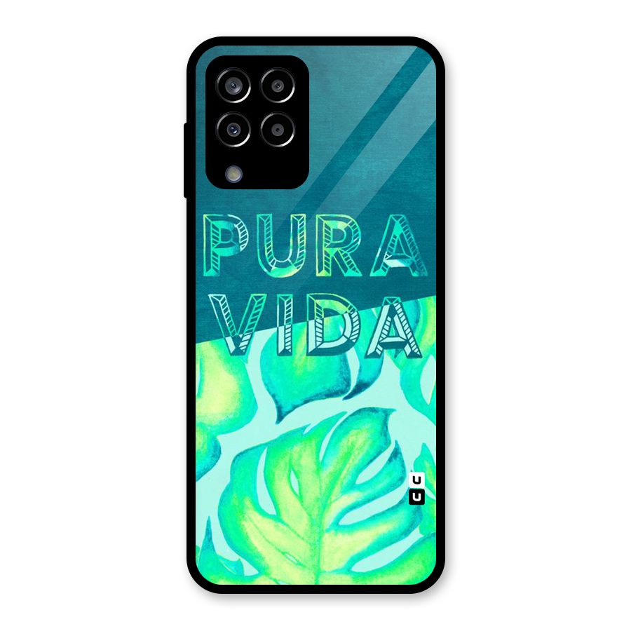 Pre Vida Glass Back Case for Galaxy M33