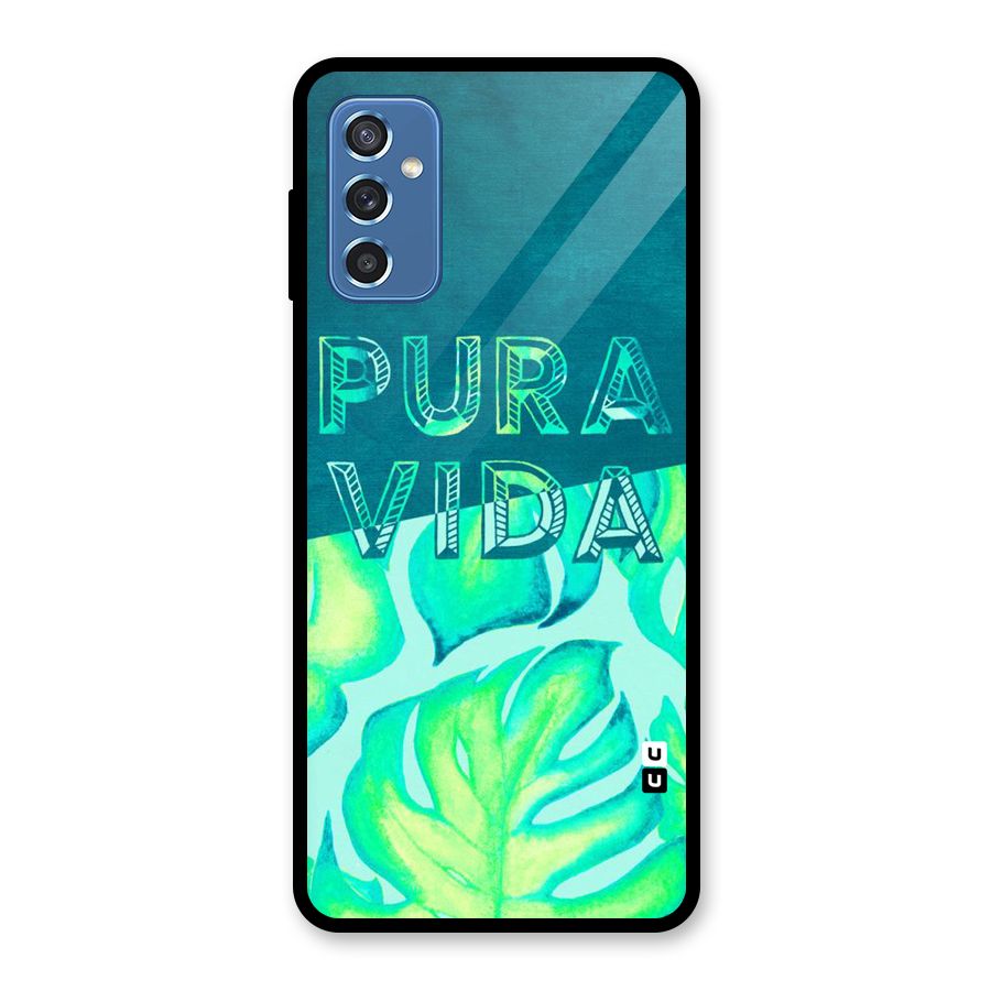 Pre Vida Glass Back Case for Galaxy M52 5G